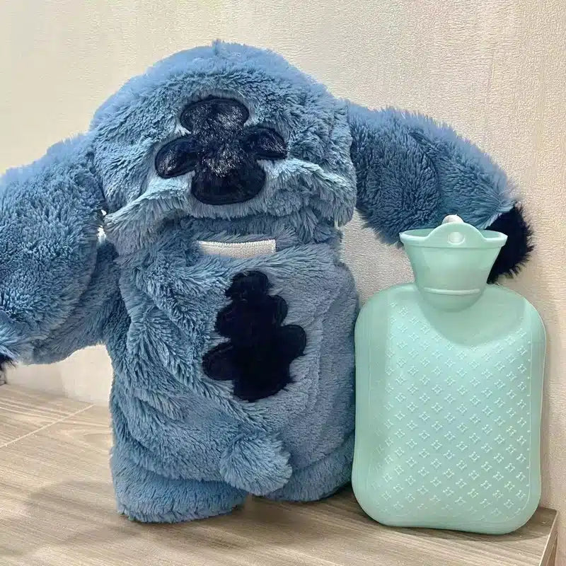 Botella Disney peluche para cólicos – Stitch y Lotso